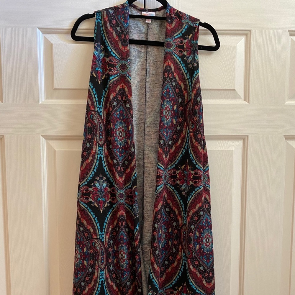 LuLaRoe Joy Vest (EUC)